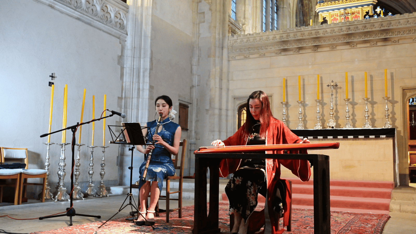 Three Variations on Plum Blossom《梅花三弄》｜Silk & Bamboo Duo at University of Oxford｜Cheng Yu｜Zongpu Lu